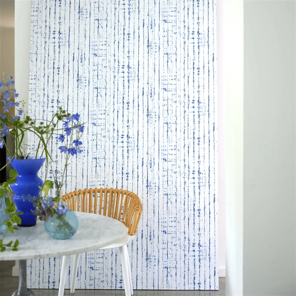 Shiwa Wallpaper - Cobalt - PDG1159/04 - Designers Guild - Premier Wallcovering