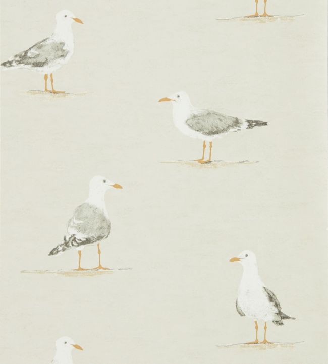 Shore Birds Wallpaper - Driftwood - DCOA216563 - Sanderson - Premier Wallcovering