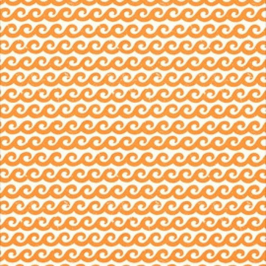 Shore Thing Wallpaper - Tangerine - Thibaut - T16031 - Premier Wallcovering