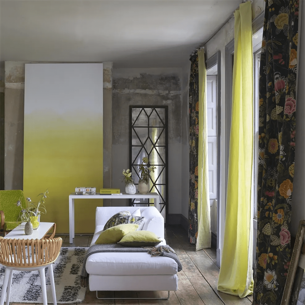 Shoshi Wallpaper - Lemongrass - PDG1163/07 - Designers Guild - Premier Wallcovering