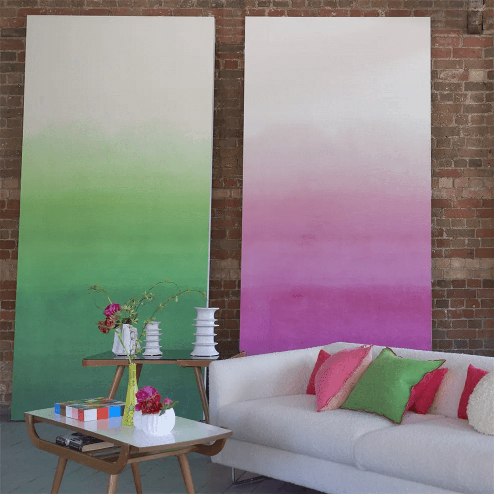 Shoshi Wallpaper - Fuchsia - PDG1163/10 - Designers Guild - Premier Wallcovering