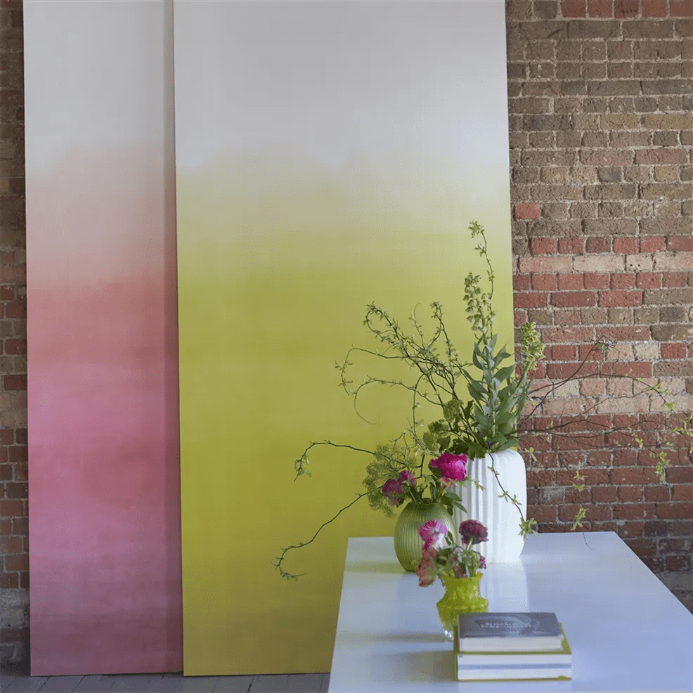 Shoshi Wallpaper - Lemongrass - PDG1163/07 - Designers Guild - Premier Wallcovering