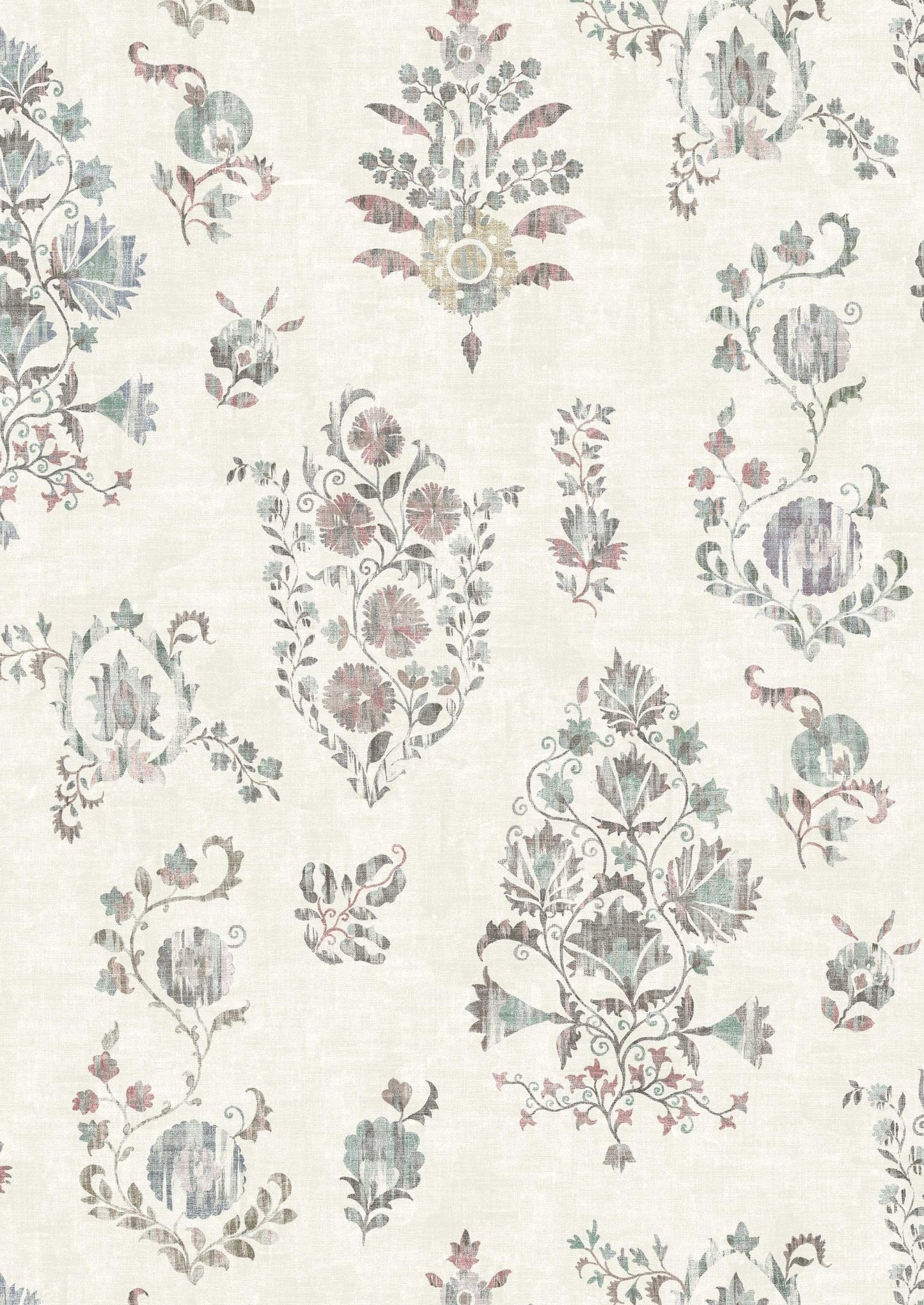 Sicilia Wallpaper - Tea Rose - Lewis & Wood - Premier Wallcovering