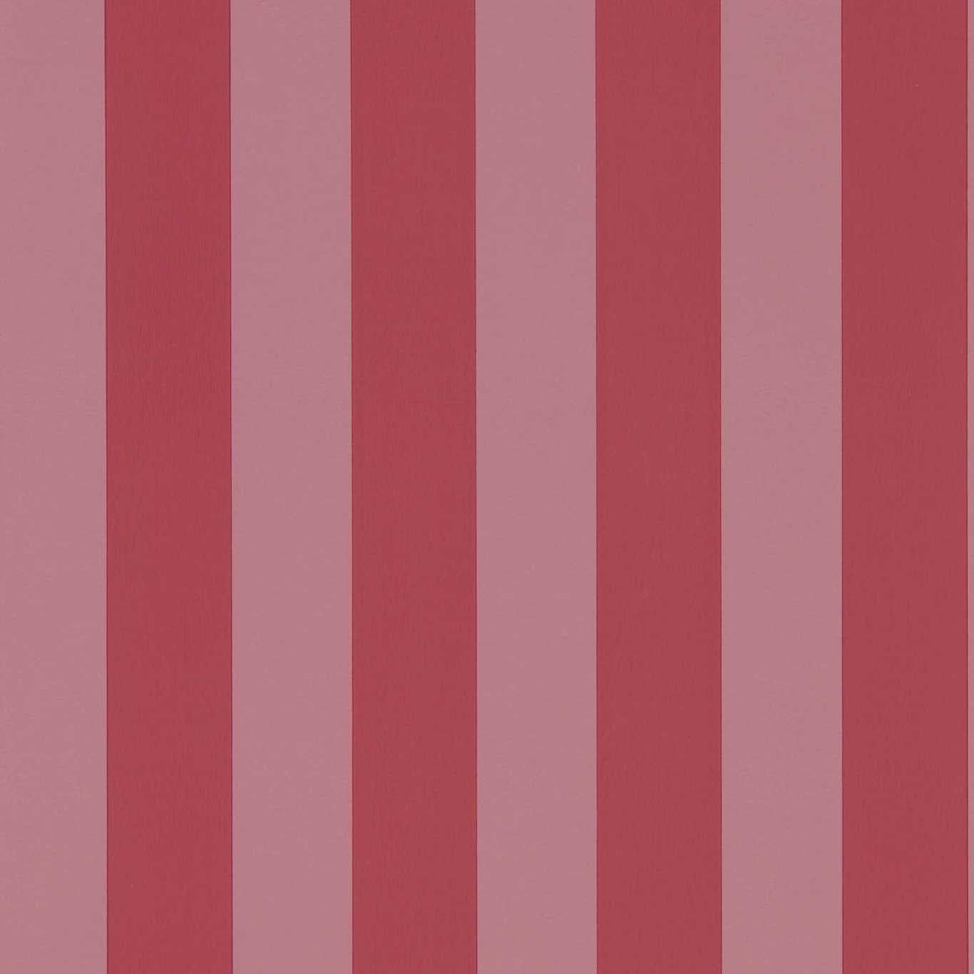Signature Stripe Wallpaper - Flamenco - 510031 - Morris & Co - Premier Wallcovering