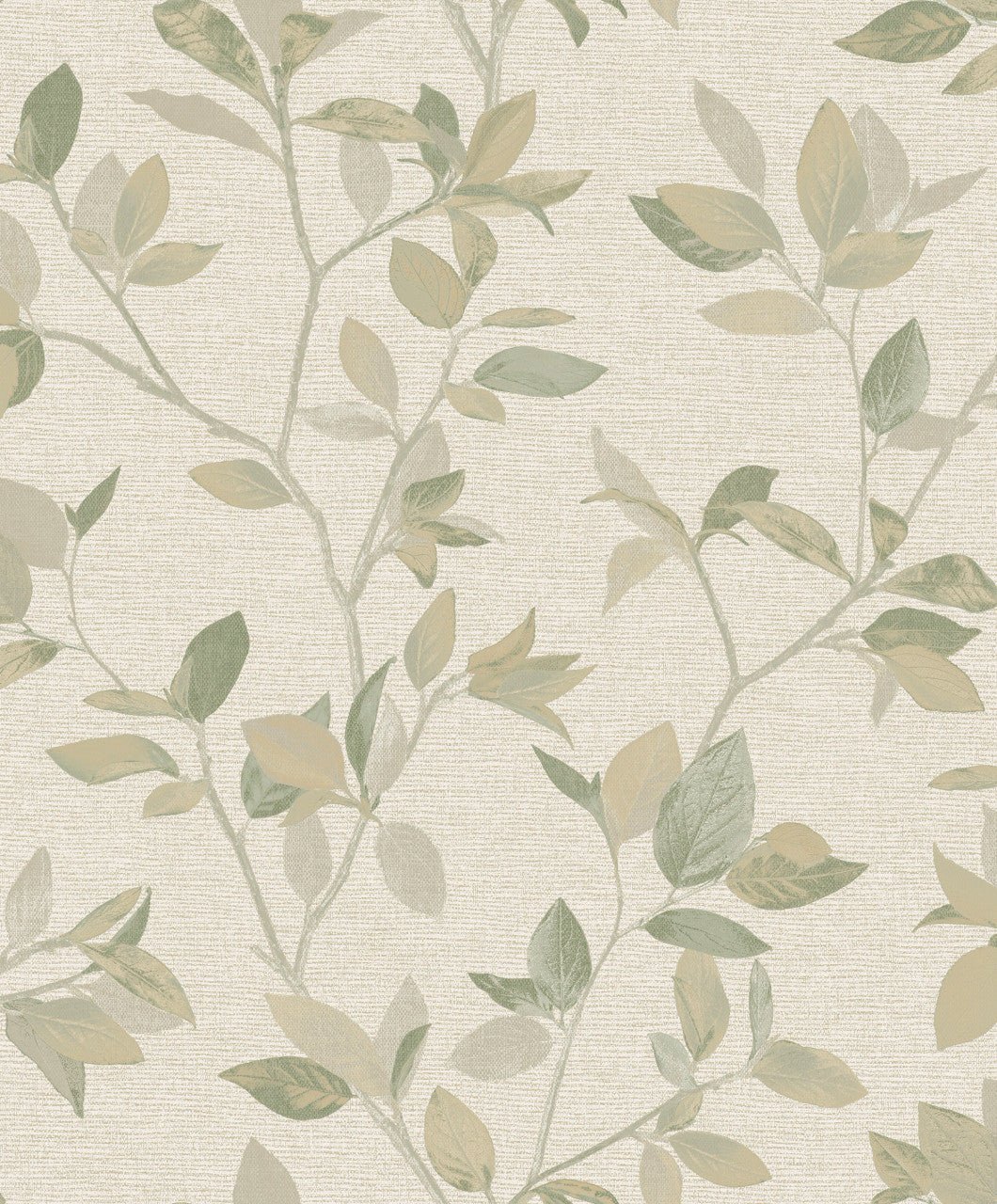 Silver Birch Elegant Homes Wallpaper - Green - Rasch - 311433 - Premier Wallcovering