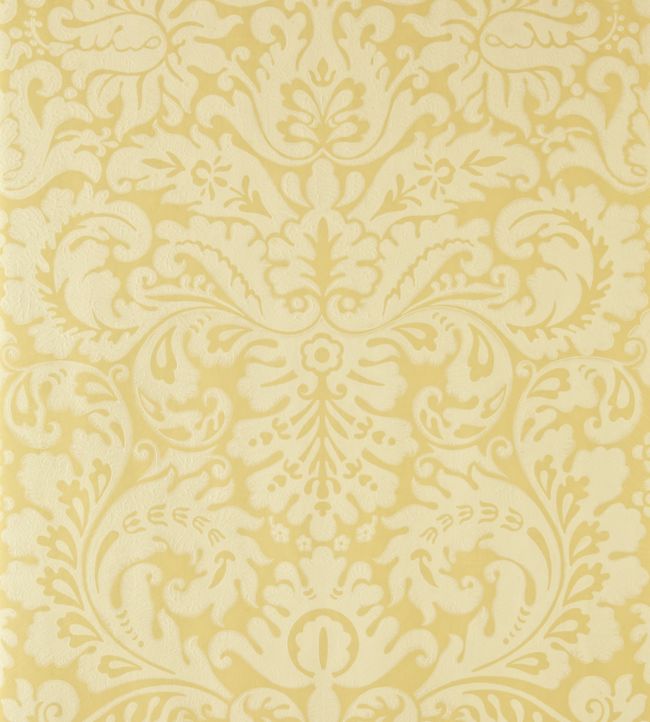 Silvergate Wallpaper - Dayroom Yellow - 827 - Farrow & Ball - Premier Wallcovering