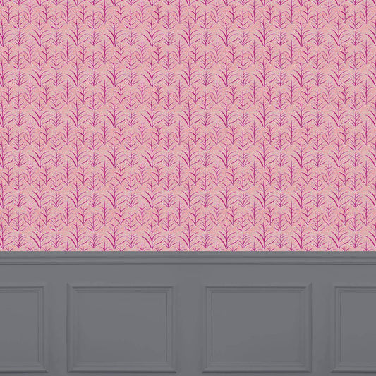 Simba Wallpaper - Watermelon - Voyage Maison - SIMBA/WPO/WAT - Premier Wallcovering