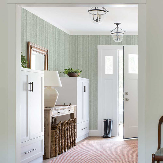 Simon Wallpaper - Green - A Street Prints - FD26655 - Premier Wallcovering