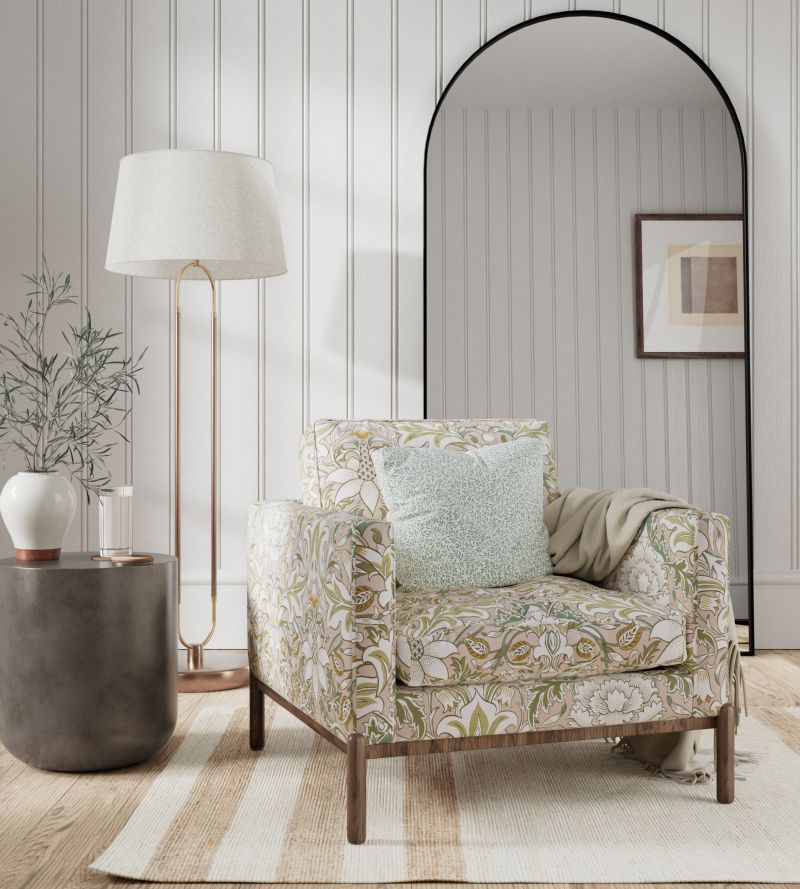 Simply Severn Fabric - Woad - Morris & Co - 226902 - Premier Wallcovering