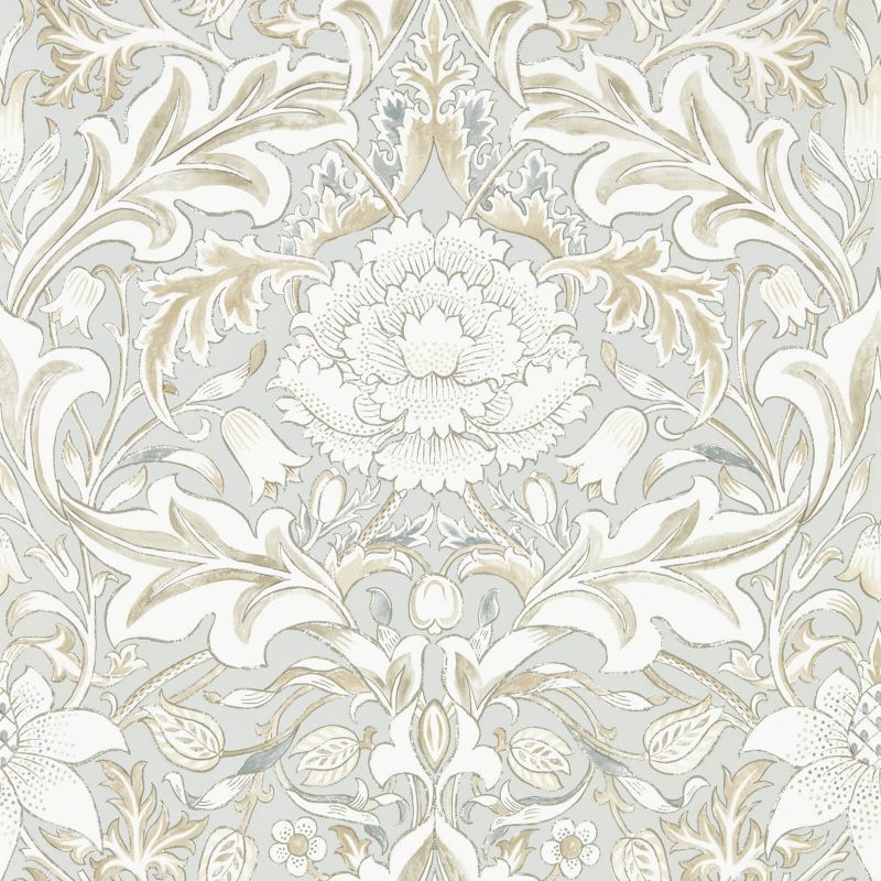 Simply Severn Wallpaper - Woad - 217075 - Morris & Co - Premier Wallcovering