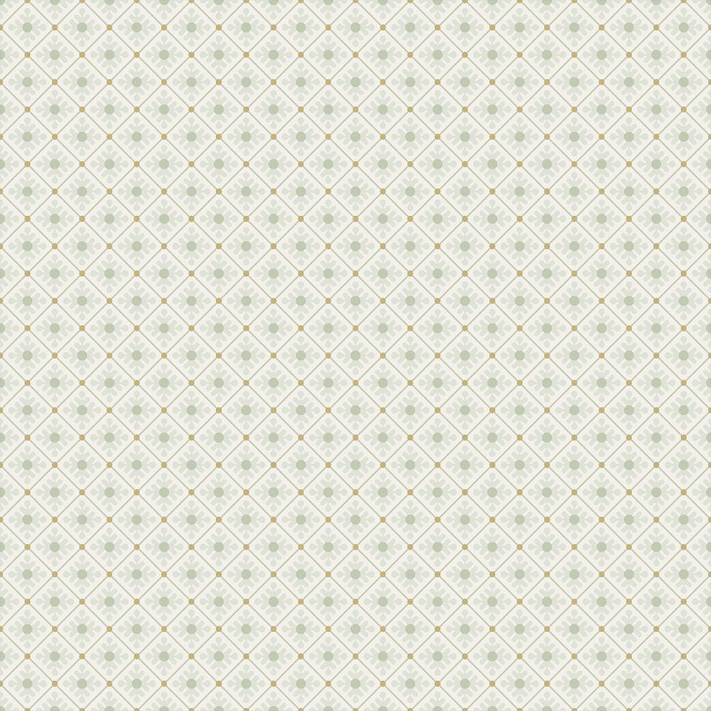 Skarhamn Wallpaper - Light Green - Midbec - 33025 - Premier Wallcovering