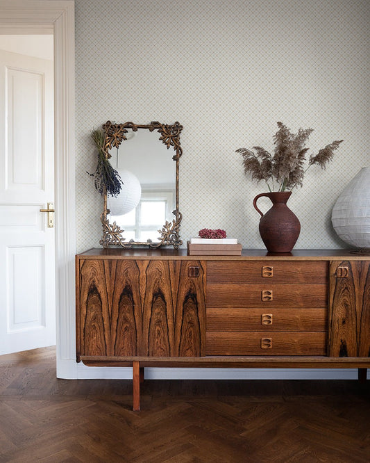 Skarhamn Wallpaper - White / Light Gray - Midbec - 33021 - Premier Wallcovering