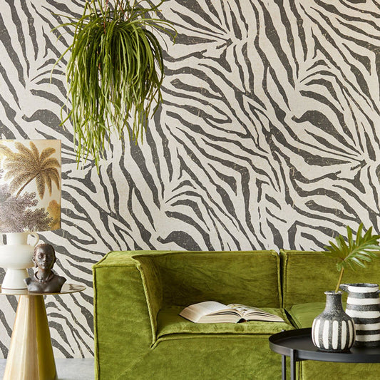 Skin Mural Wallpaper - Charcoal - Eijffinger - 300601 - Premier Wallcovering