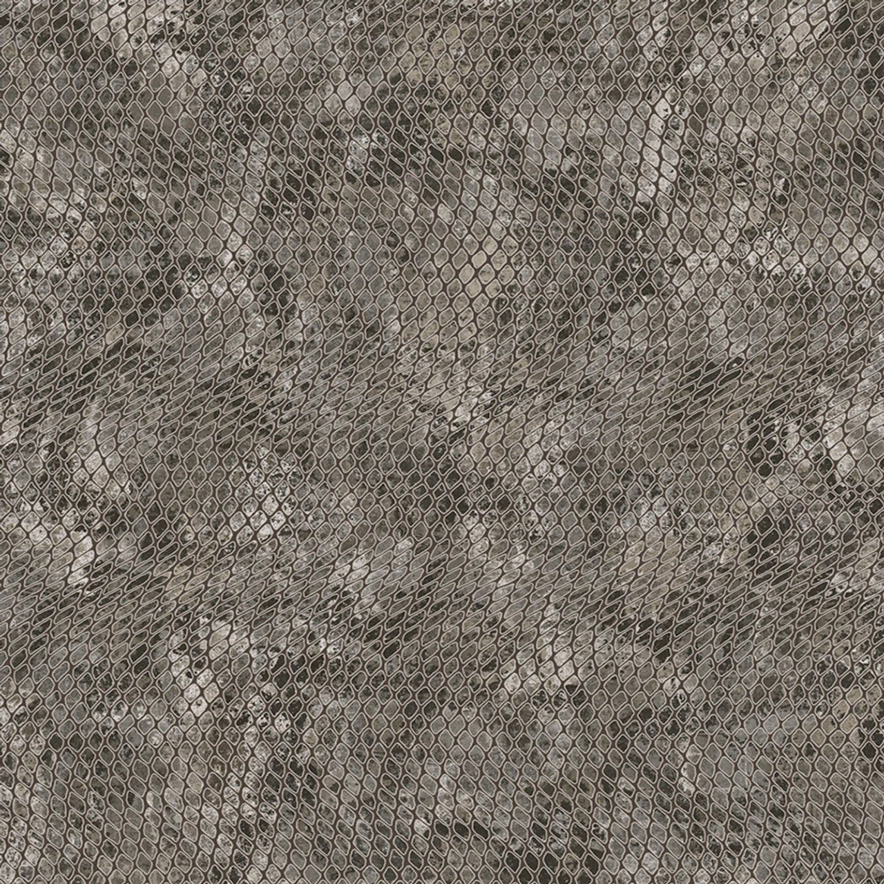 Skin Snake Effect Wallpaper - Grey - Eijffinger - 300521 - Premier Wallcovering