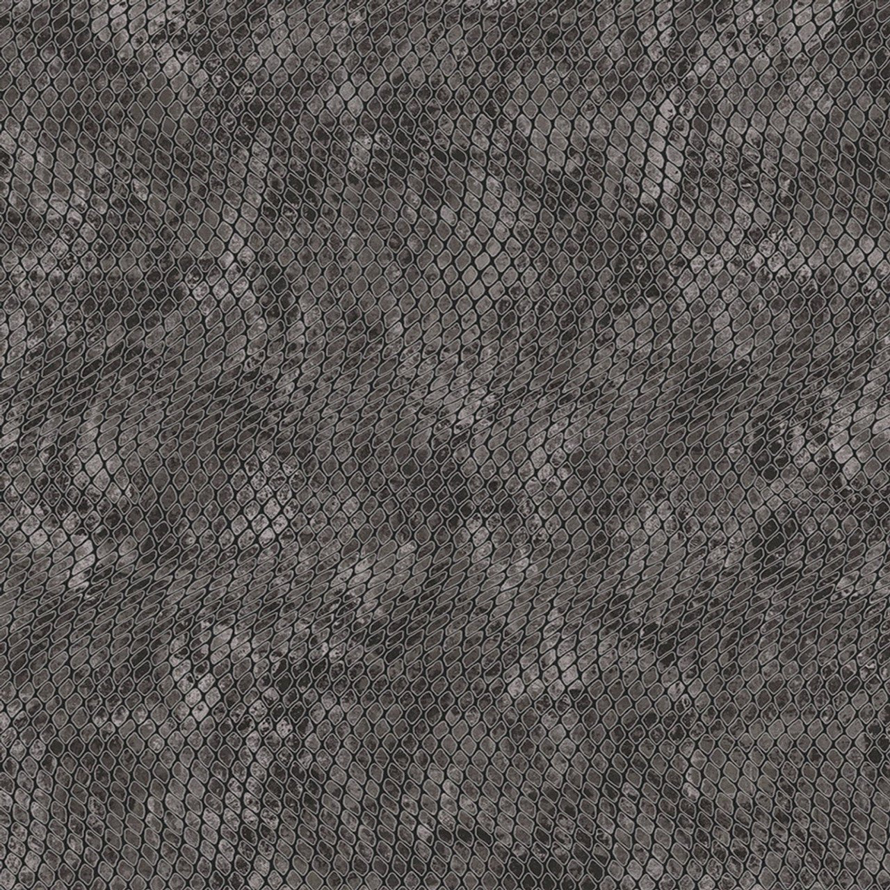 Skin Snake Effect Wallpaper - Black - Eijffinger - 300525 - Premier Wallcovering