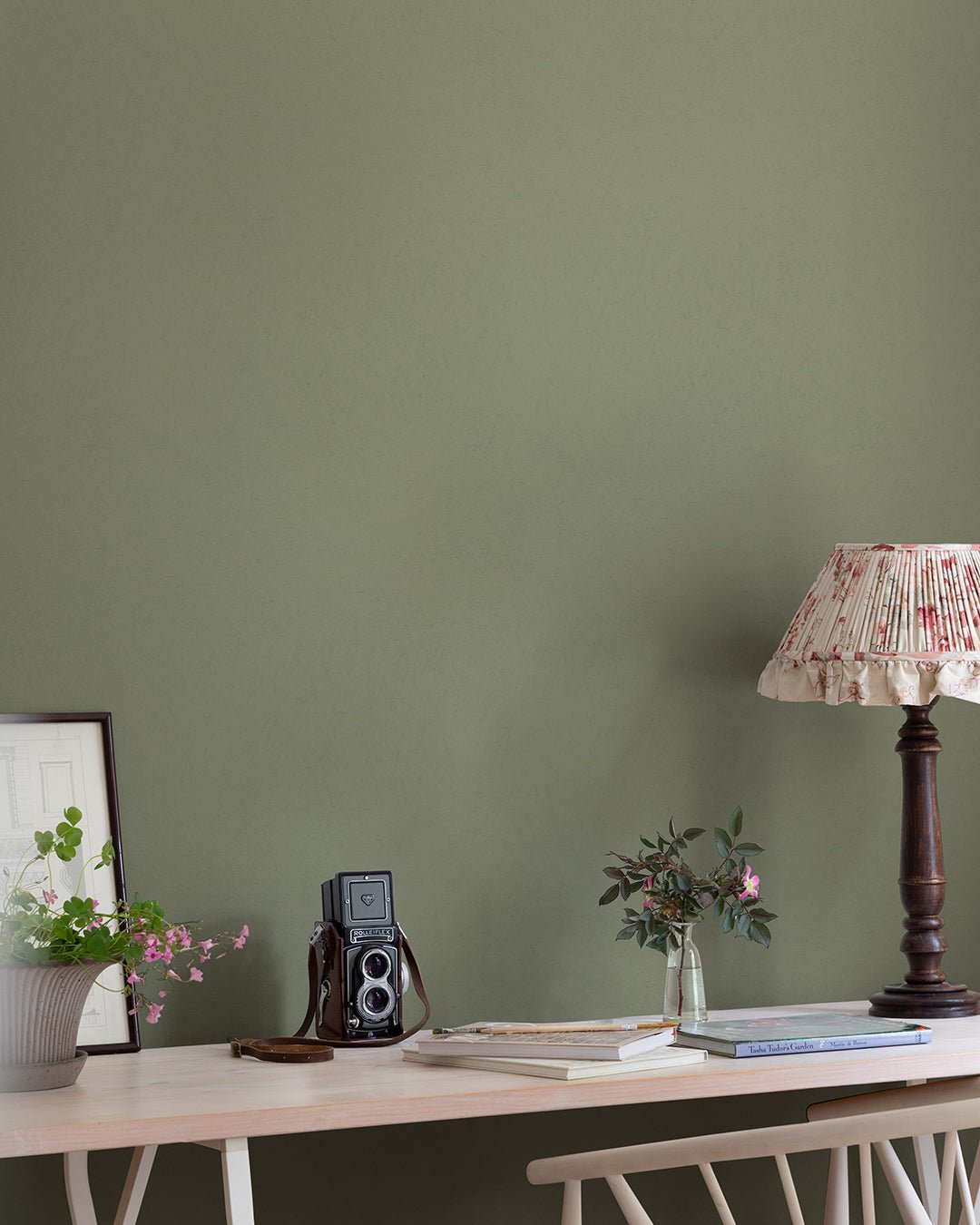 Skog Wallpaper - Dark Green - Midbec - 77007 - Premier Wallcovering