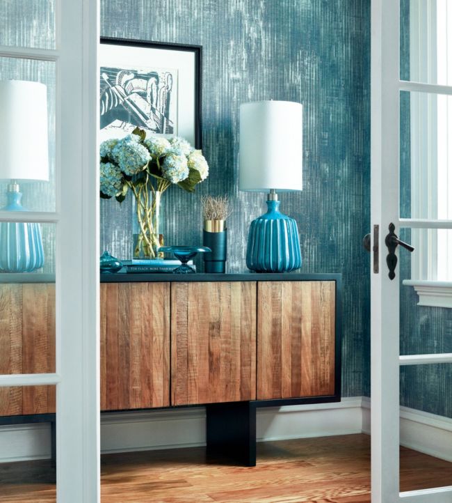 Skyler Wallpaper - Neutral - Thibaut - T464 - Premier Wallcovering