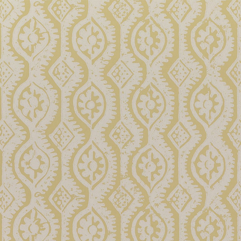 Small Damask Wallpaper - Yellow - Blithfield - 880-03 - Premier Wallcovering