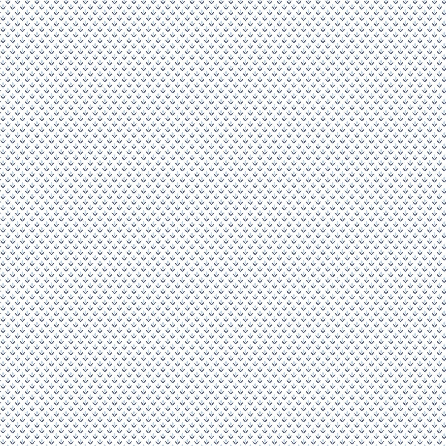 Small Prints Tiny Tulip Wallpaper - Blue / Navy - Galerie - G56699 - Premier Wallcovering