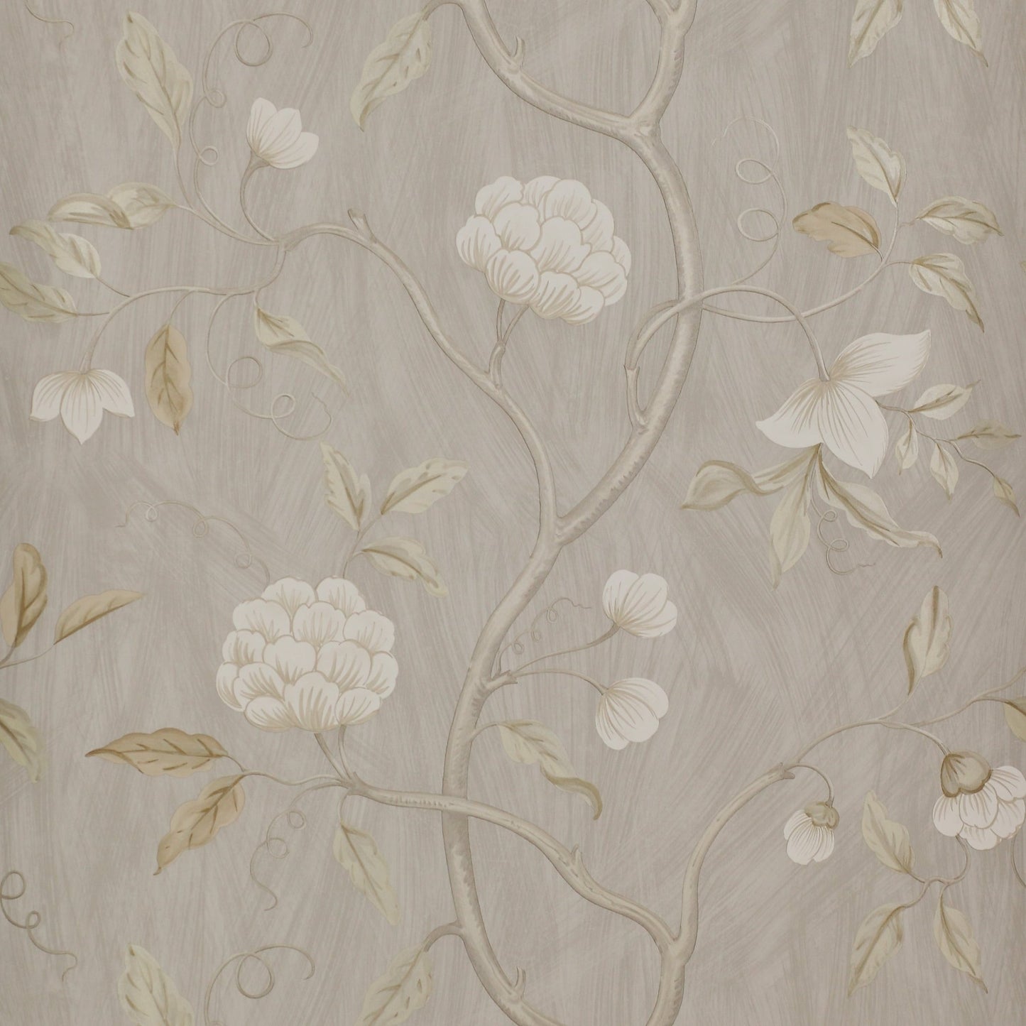 Snow Tree Wallpaper - Silver - Colefax & Fowler - 07949/10 - Premier Wallcovering