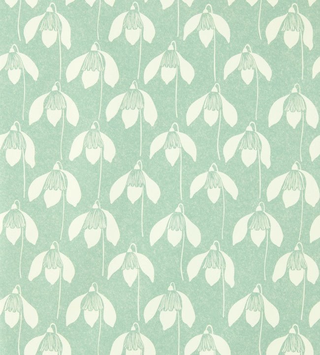 Snowdrop Wallpaper - Sage - NART112801 - Scion - Premier Wallcovering