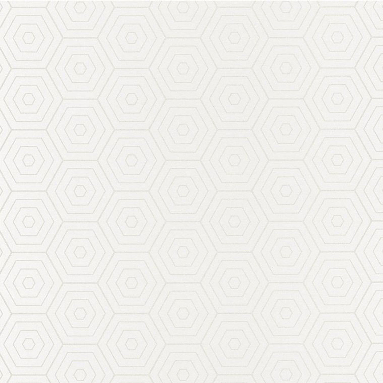 So White Geometric Wallpaper - Blanc - Casadeco - 68600005 - Premier Wallcovering