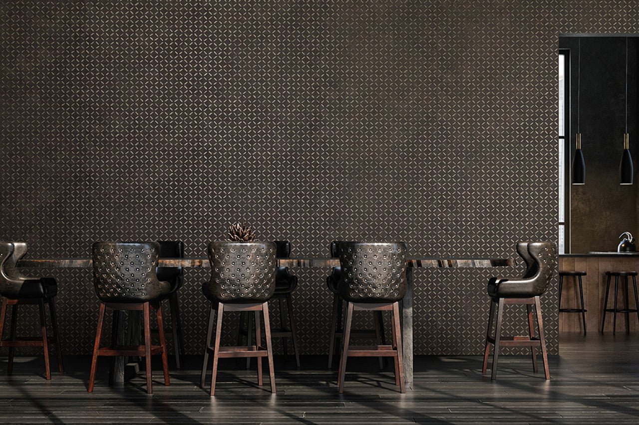 Soho Urban Classics Wallpaper - Dark Brown - Hohenberger - 30050 - Premier Wallcovering