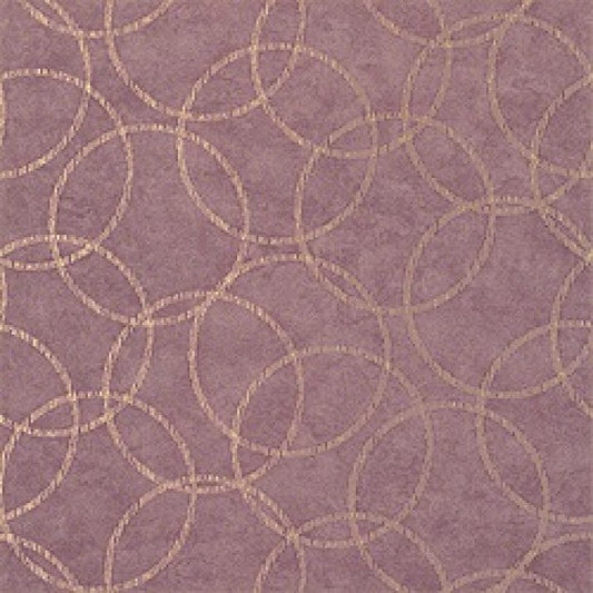 Solar Disc Wallpaper - Eggplant - Thibaut - T7002 - Premier Wallcovering