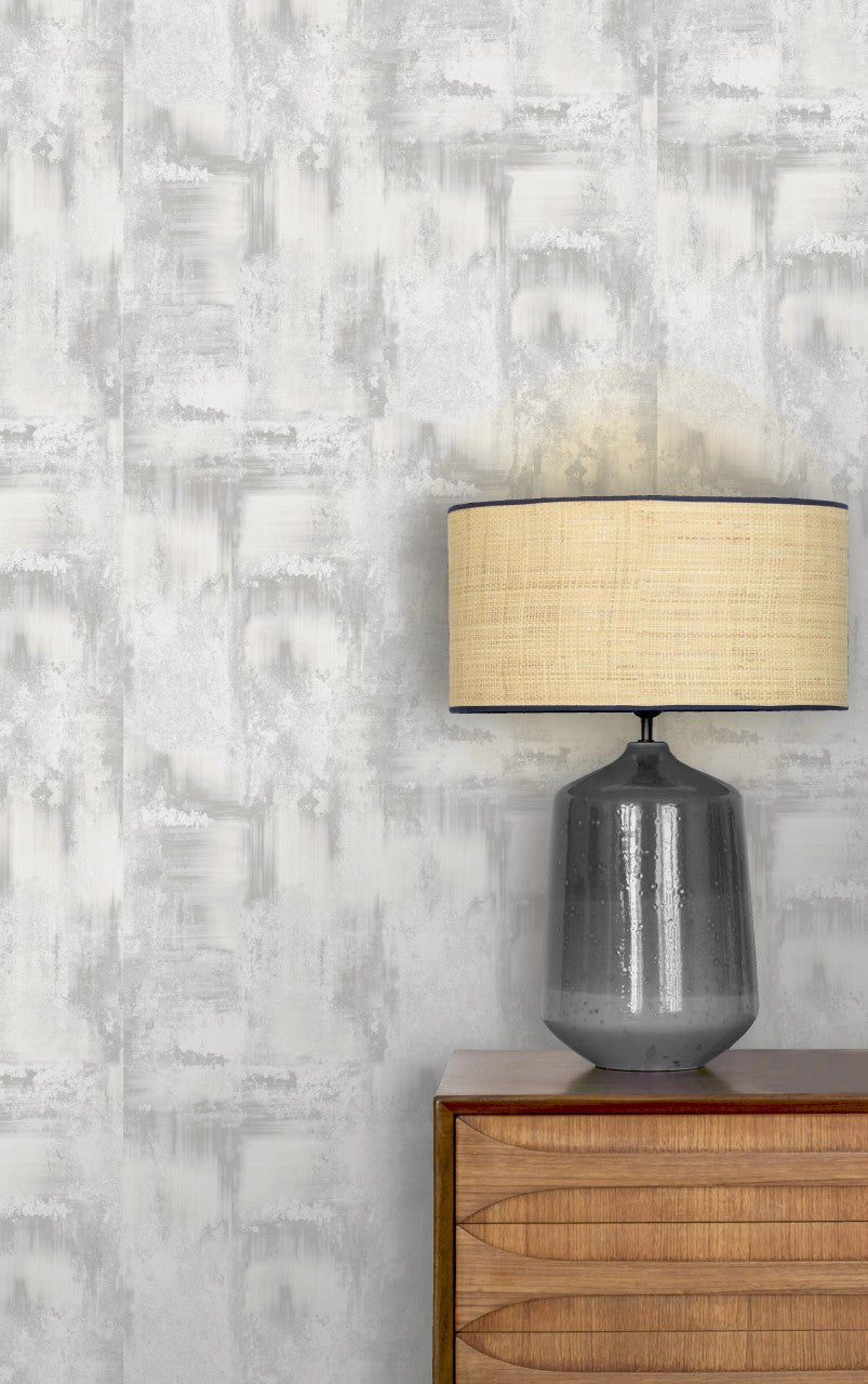 Solara Verona Wallpaper - Dove Grey - Rasch - 538540 - Premier Wallcovering