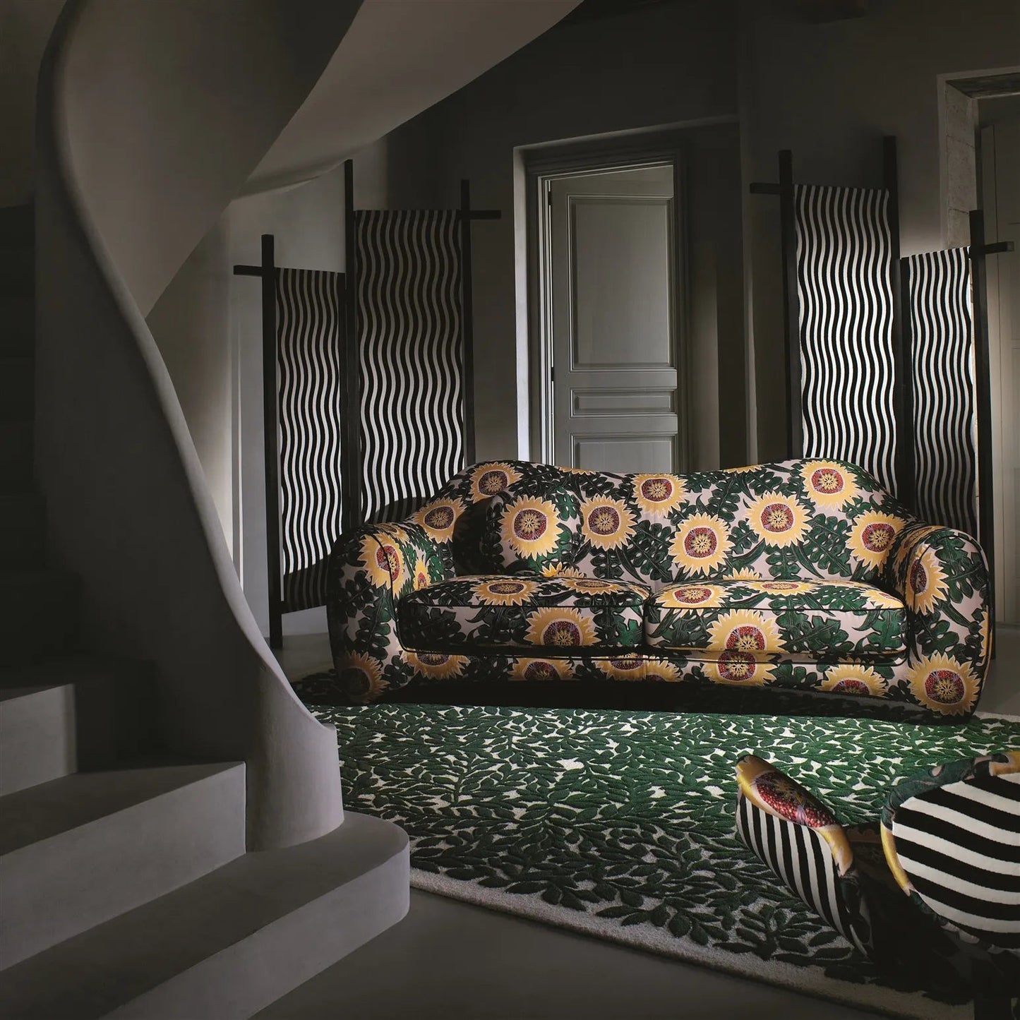 Soleils Fabric - Osier - Christian Lacroix - FCL7082/01 - Premier Wallcovering