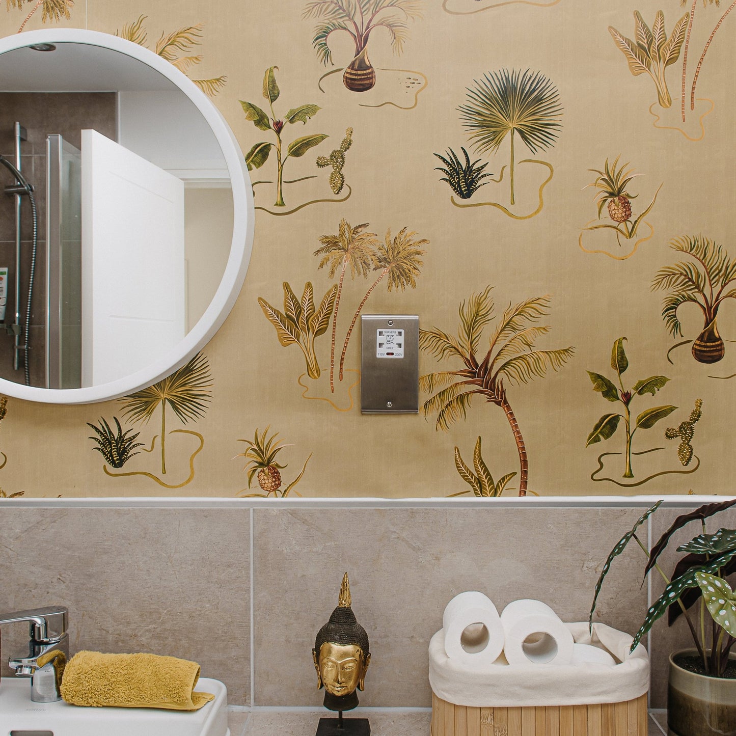 Solitude Wallpaper - Sand - Wear The Walls - SOSD894152 - Premier Wallcovering