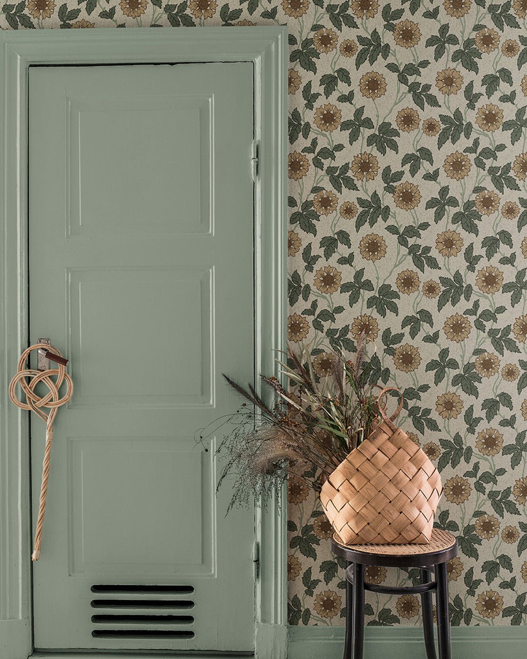 Solvej Wallpaper - Beige - Midbec - 28021 - Premier Wallcovering