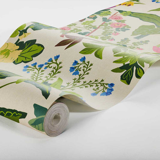 Sommar Wall Panel Mural - Multi - coloured - Boråstapeter - 1953 - Premier Wallcovering