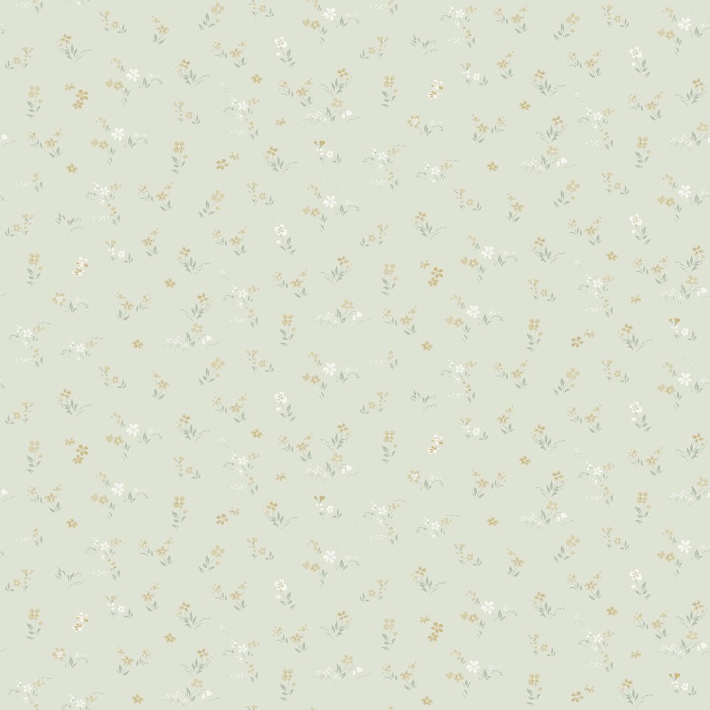 Sommarnatt Wallpaper - Light Green - Midbec - 16010 - Premier Wallcovering