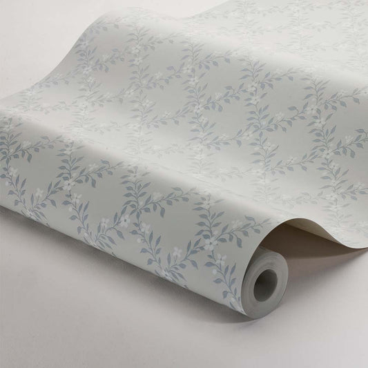 Sommarsloja Wallpaper - Dove Blue - Boråstapeter - 3269 - Premier Wallcovering