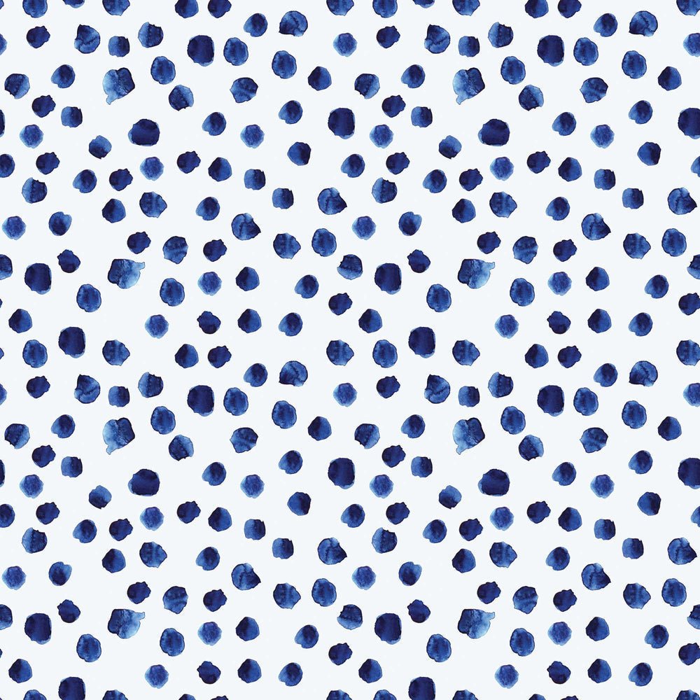 Spot The Difference Wallpaper - Ink Blue - Lust Home - LH900014 - Premier Wallcovering