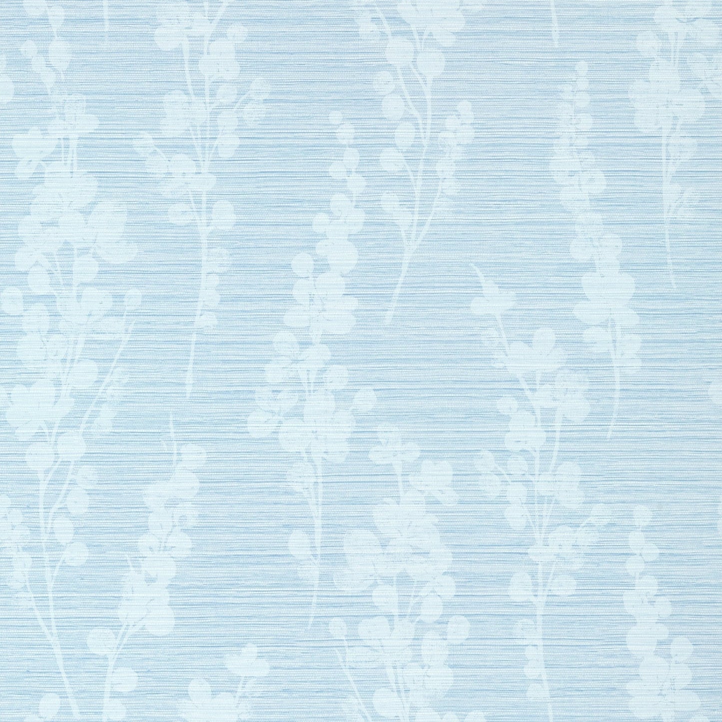 Spring Blooms Wallpaper - Sky - Thibaut - T41050 - Premier Wallcovering