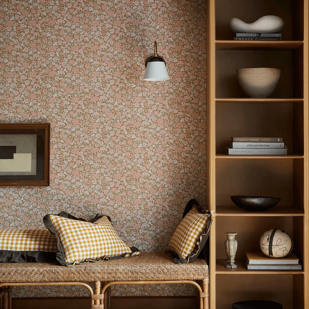 Spring Flowers Wallpaper - Bombolone - Little Greene - 0267SPBOMBO - Premier Wallcovering