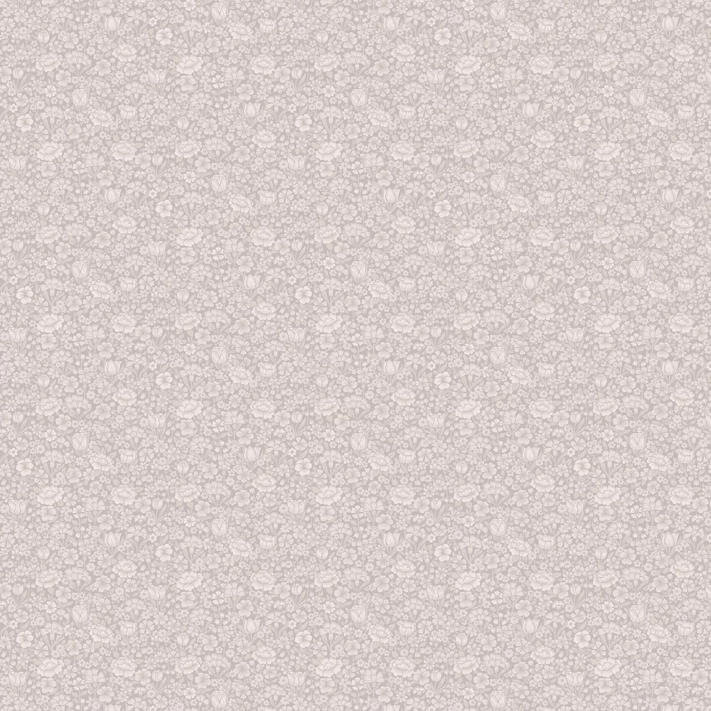 Spring Flowers Wallpaper - French Grey - Little Greene - 0267SPFRENC - Premier Wallcovering