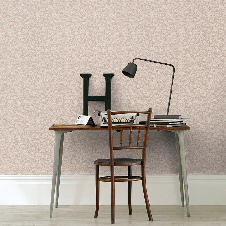 Spring Flowers Wallpaper - Portland Stone - Little Greene - 0267SPPORTL - Premier Wallcovering