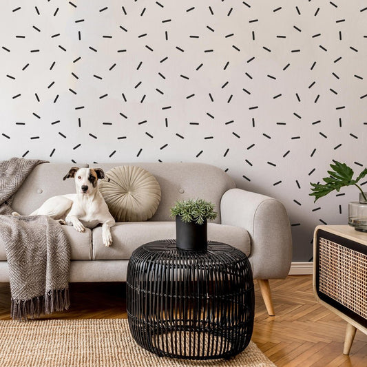 Sprinkles Wallpaper - Monochrome - Lust Home - LH900186 - Premier Wallcovering