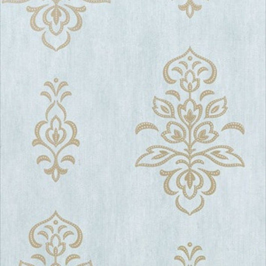 St. Barts Wallpaper - Blue - Thibaut - T4962 - Premier Wallcovering