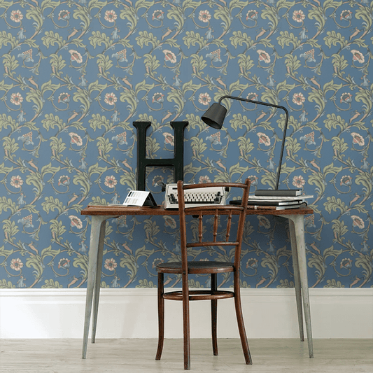 Stag Trail Wallpaper - Juniper - Little Greene - 0245STJUNIP - Premier Wallcovering
