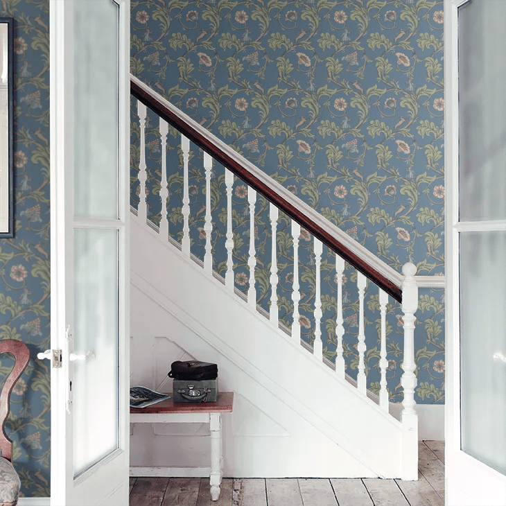 Stag Trail Wallpaper - Juniper - Little Greene - 0245STJUNIP - Premier Wallcovering