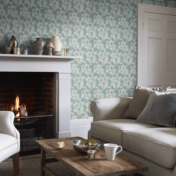 Stag Trail Wallpaper - Arsenic - Little Greene - 0245STARSEN - Premier Wallcovering