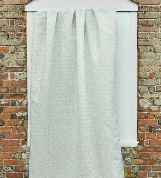 Star Tile Fabric - Sage - Barneby Gates - BG - F040501 - Premier Wallcovering