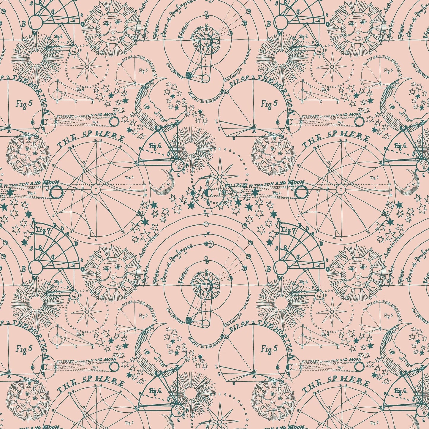 Stargazer Wallpaper - Blush - Fraiche - WP11004 - Premier Wallcovering