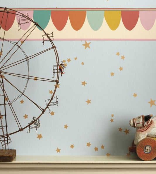 Stars Wallpaper - Chalk on Stone - 103/3012 - Cole & Son - Premier Wallcovering
