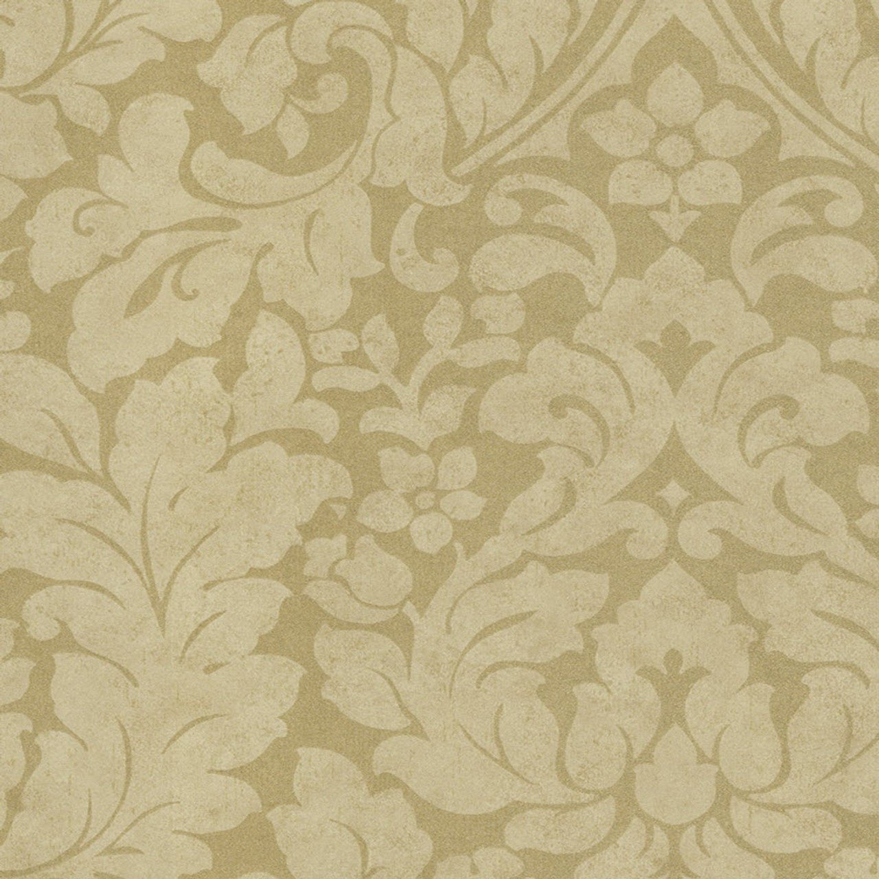 Stature Floral Wallpaper - Gold - Eijffinger - 382541 - Premier Wallcovering