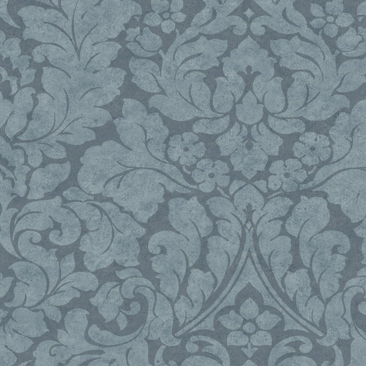 Stature Floral Wallpaper - Blue - Eijffinger - 382543 - Premier Wallcovering